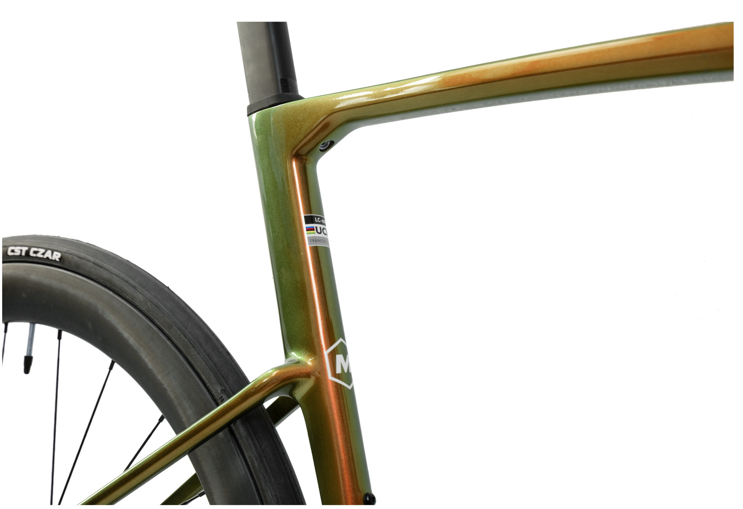RINOS Helt kolfiber landsvägscykel Odin 4.1 Shimano 105 ST-R7120 24-växlad