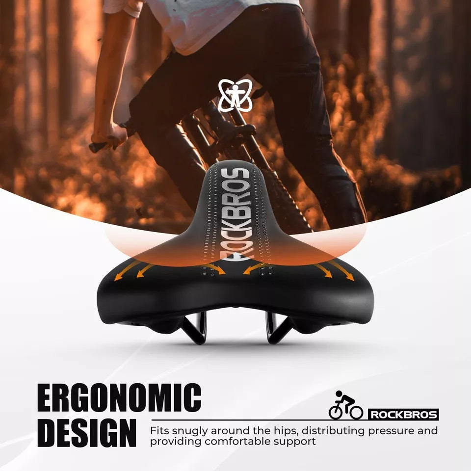ROCKBROS cykelsadel cykelsäte cykelsadel bekvämare för BMX MTB landsvägscykel