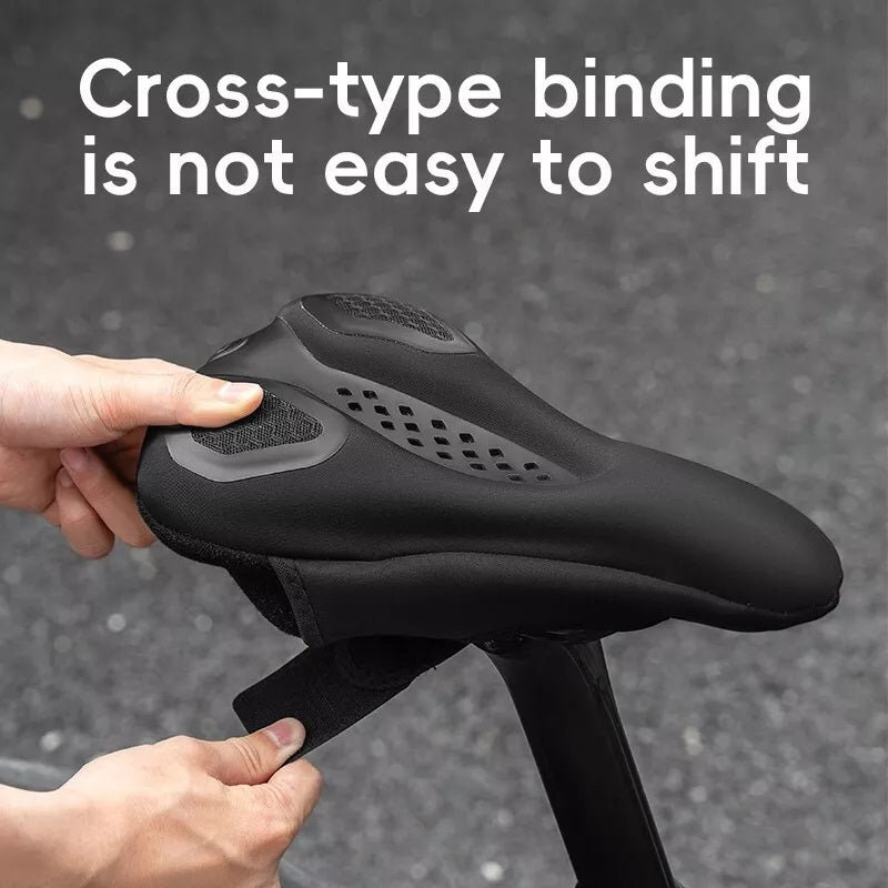 ROCKBROS cykelsadelskydd sadelskyddsskydd sadelskydd med regnskydd