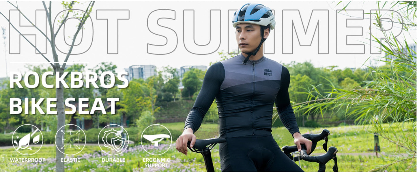 ROCKBROS cykelsadel cykelsäte cykelsadel bekvämare för BMX MTB landsvägscykel