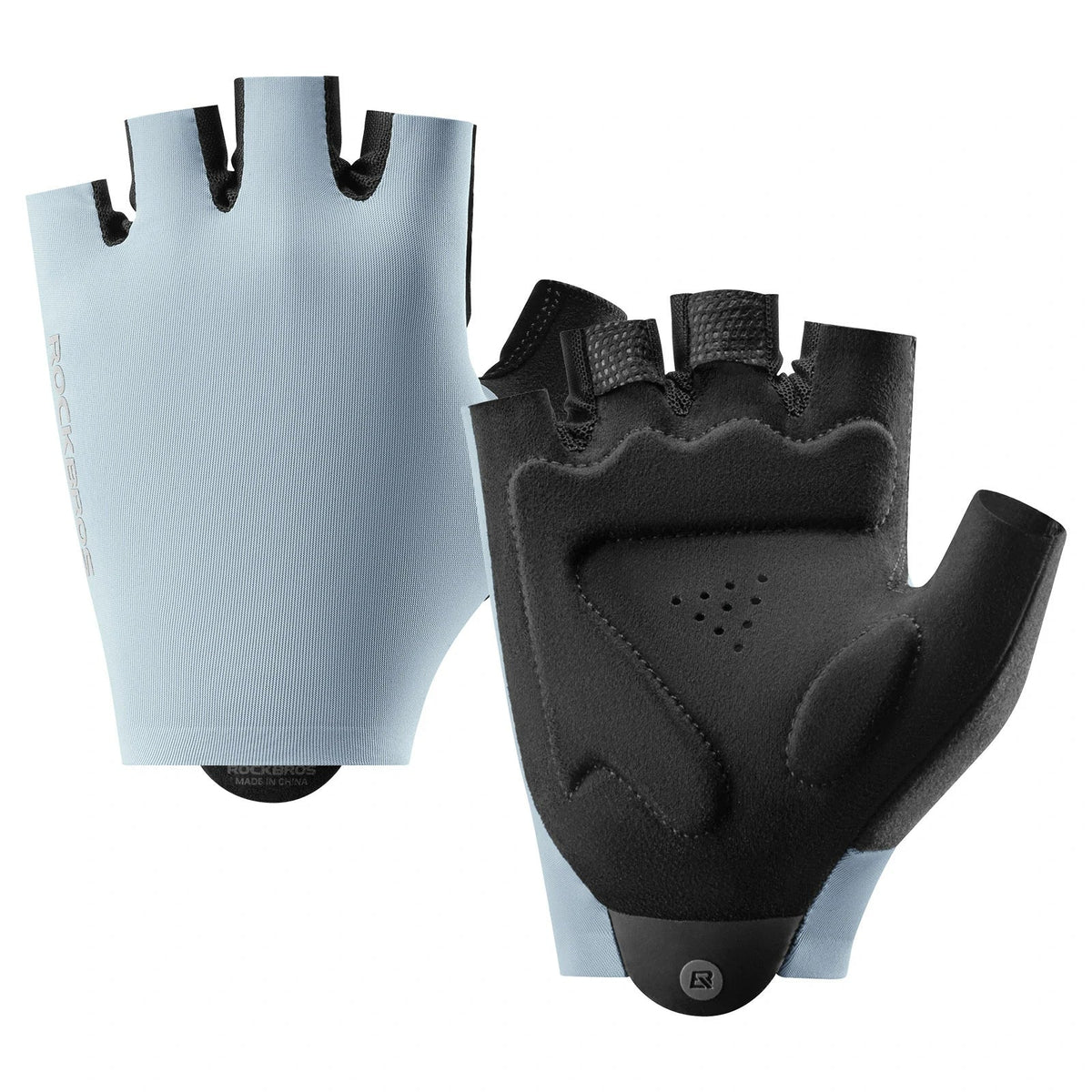 ROCKBROS Cykelhandskar Sommer Fingerlösa, halkfria & Andningsaktiva, Sporthandskar