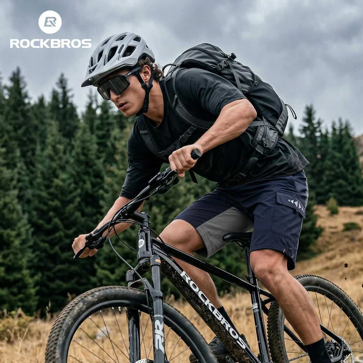 ROCKBROS Cykelbyxa Herr med Integrerat Stusskydd