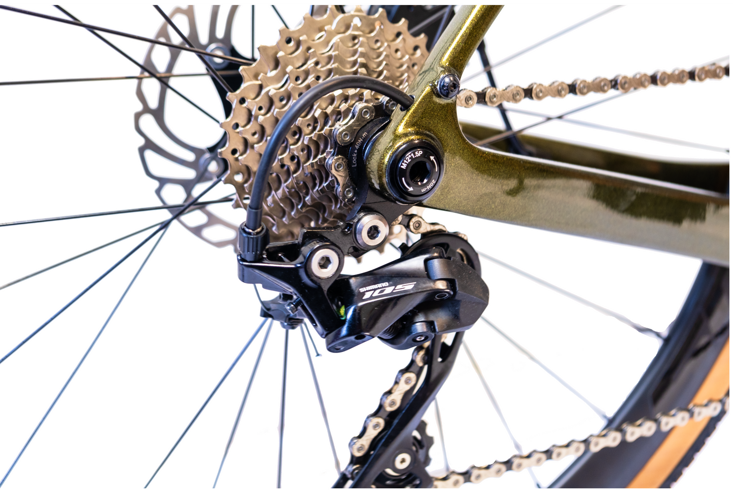 RINOS Gravelcykler Carbon Sandman3.0 Shimano R7000