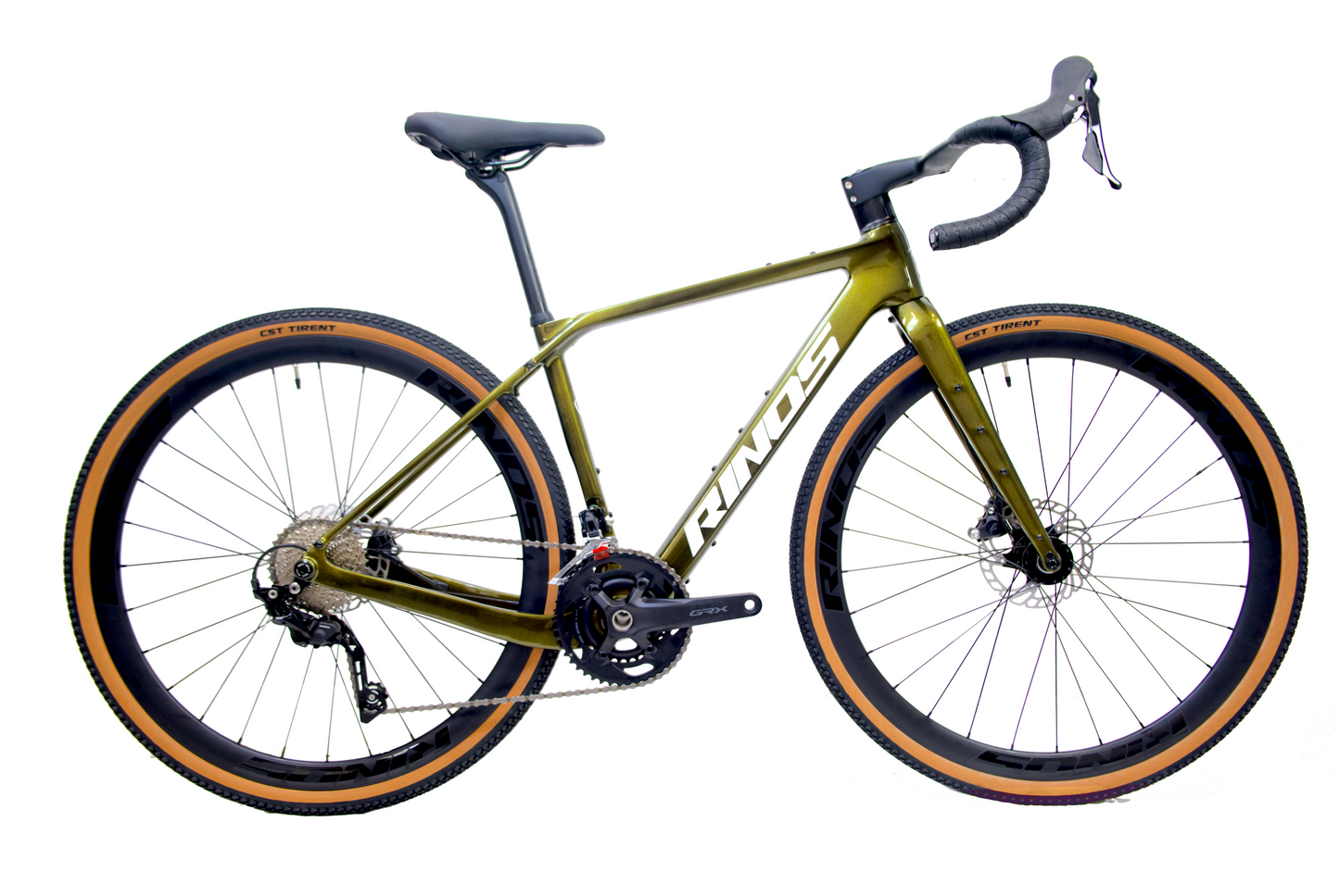 RINOS Gravelcykler Carbon Sandman4.0 Shimano GRX400