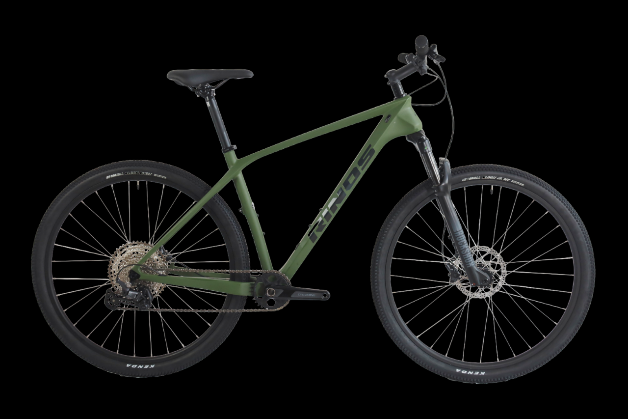 RINOS Gaia2.0 Carbon MTB Shimano Deore 12-växlad Hardtail Rockshox