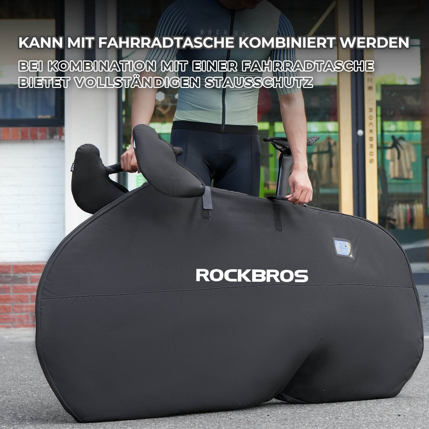 Universella och stötdämpande styrskydd ROCKBROS