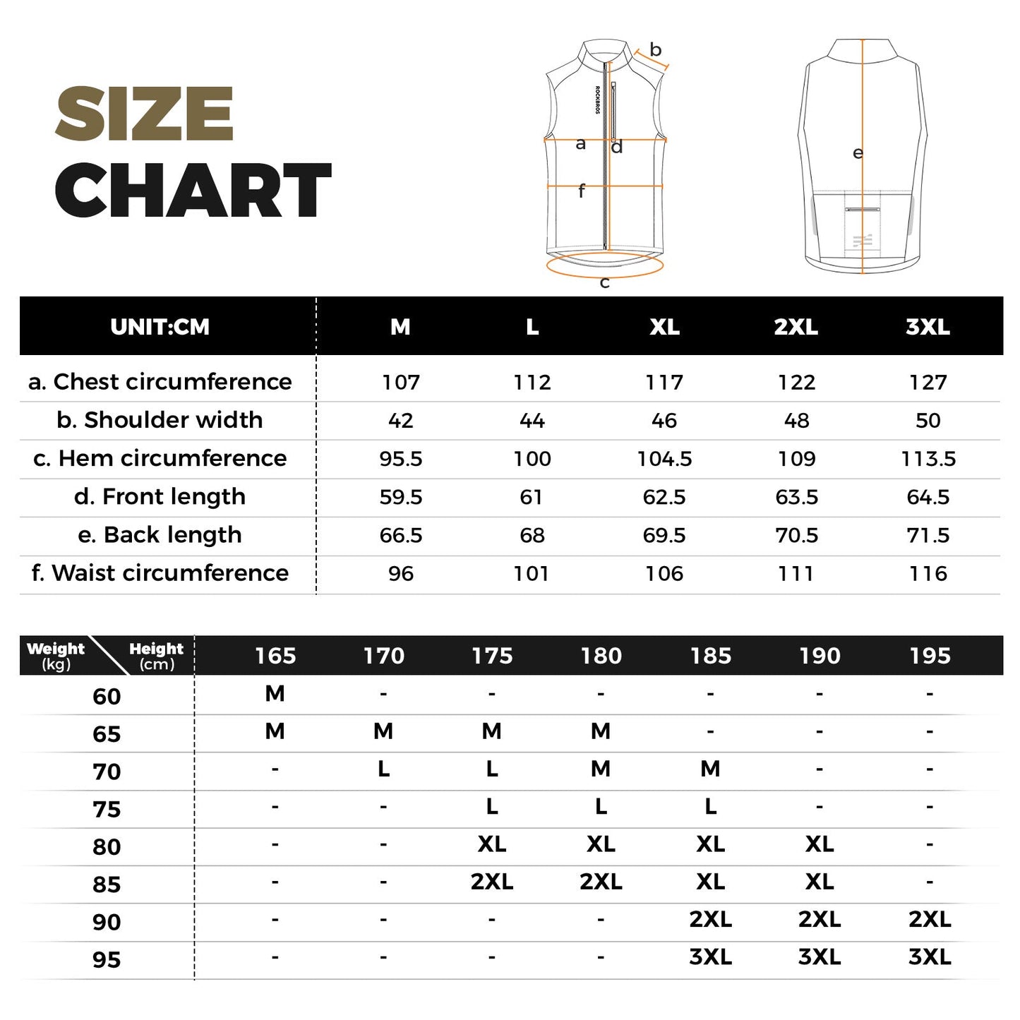 Ärmlös vindtät cykelväst packbar andningsbar ROCKBROS