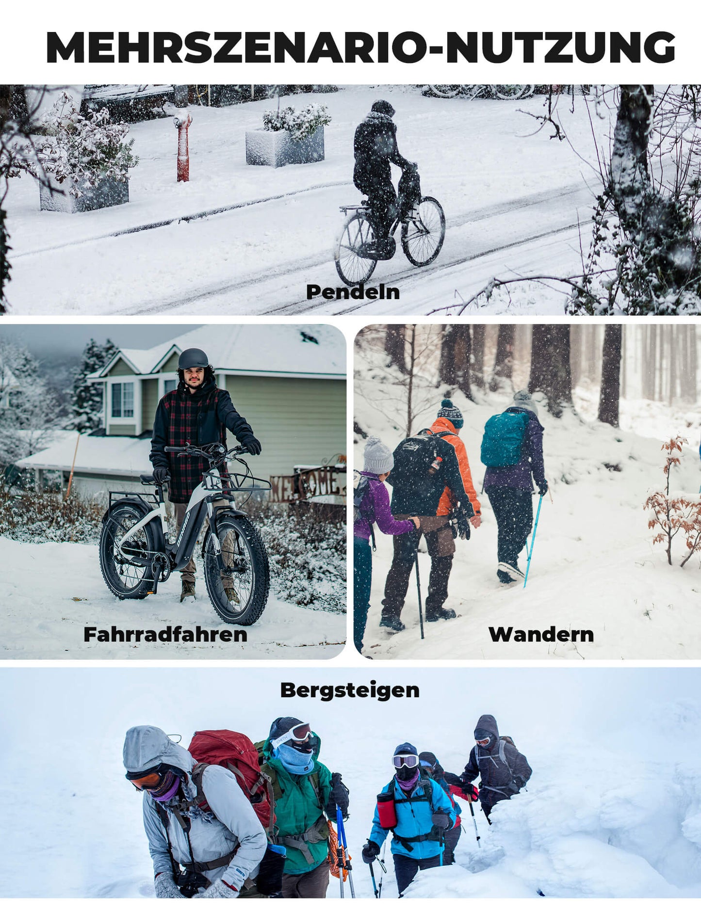 Värmande cykeljacka med Typ-C-anslutning ROCKBROS