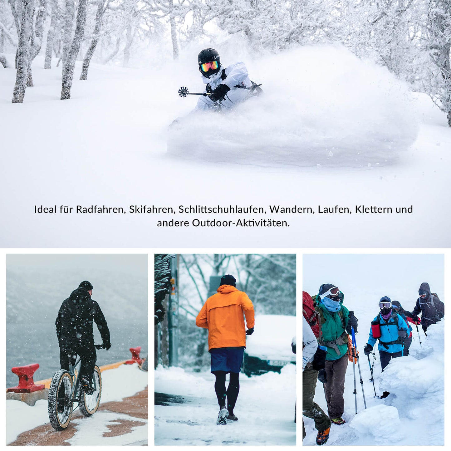 Balaklava för maximal komfort och perfekt hårskydd ROCKBROS