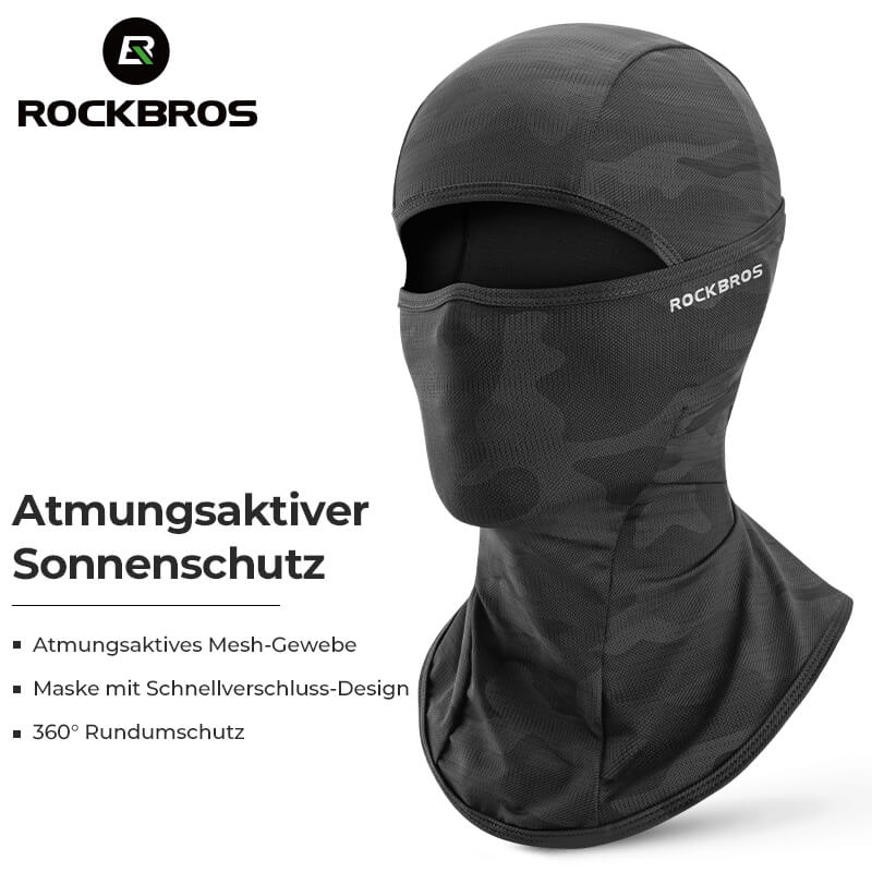ROCKBROS Sommar-Balaclava Svalande stormhuva UV-skydd