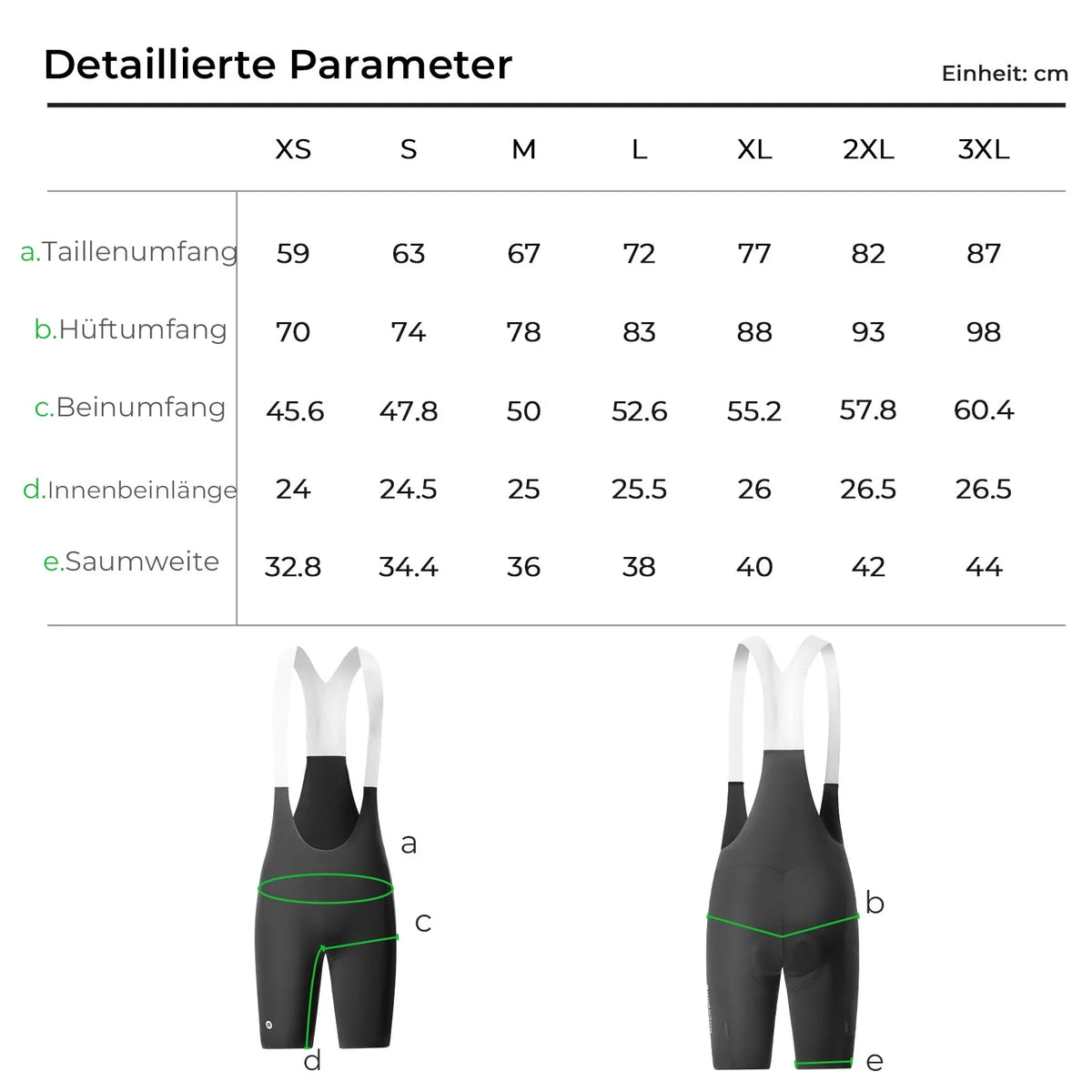 ROCKBROS Cykelbyxor Herr Vadderade, Korta Cykelbyxor, Bib Shorts med hängslen, Cykelsport hängselbyxor