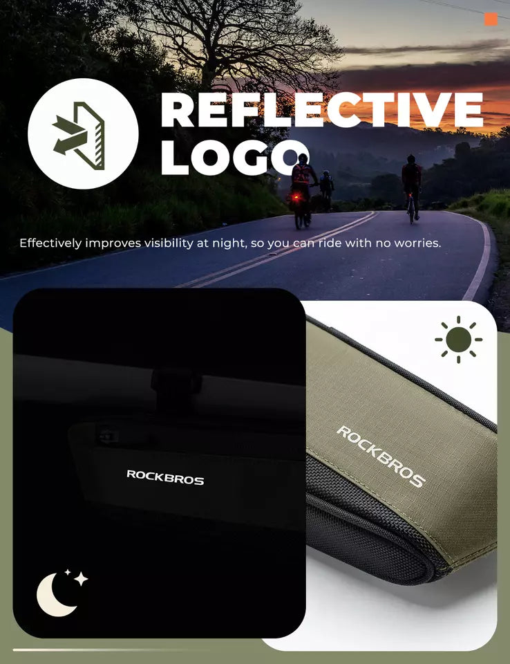 ROCKBROS ramväska down tube väska cykelväska road bike MTB