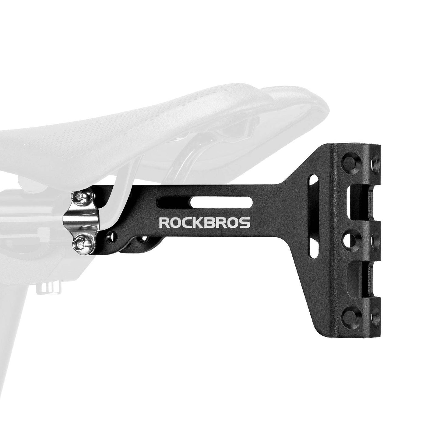 Adapter för cykelflaskhållare i aluminium, justerbart fäste, ROCKBROS