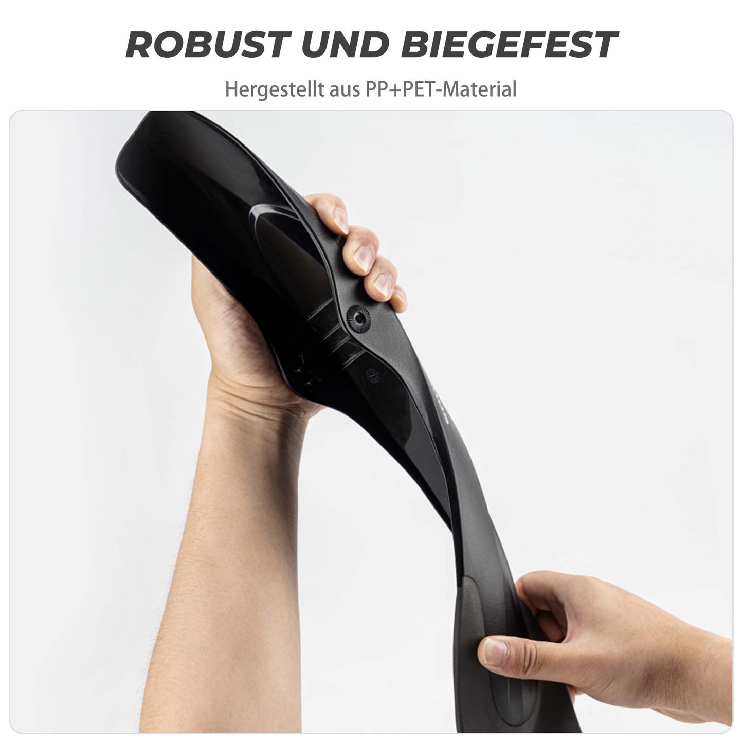 Cykelskärmar Set Fram/Bakre Flexibelt Cykelskärm Justerbart ROCKBROS