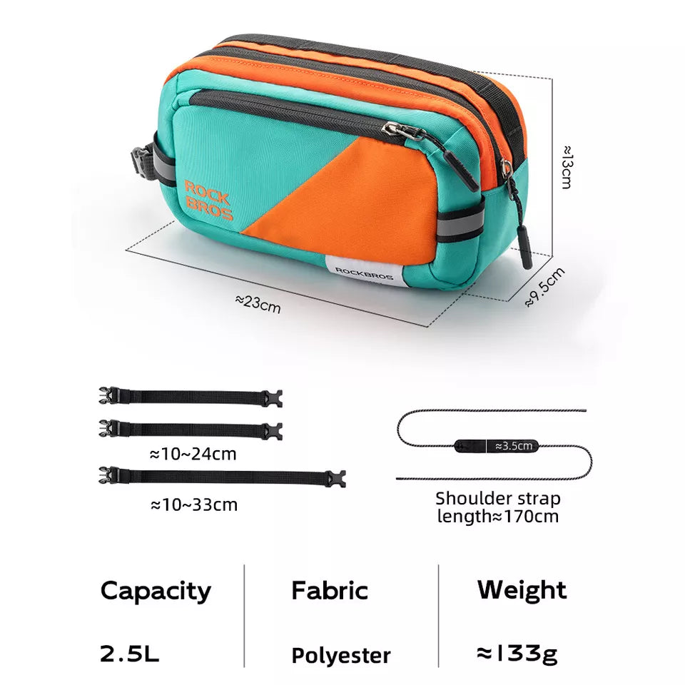 ROCKBROS cykelväska styrväskor