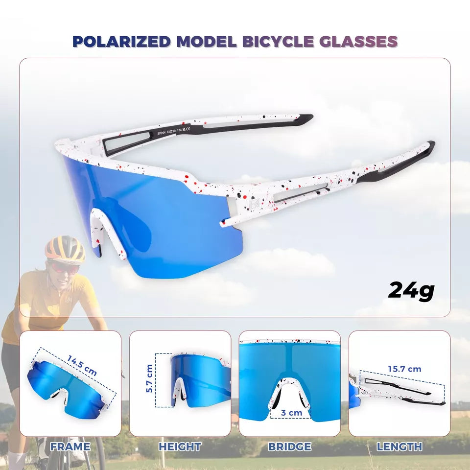 ROCKBROS Polariserade/Photochromic Solglasögon Cykelglasögon Cykel UV400 UNISEX