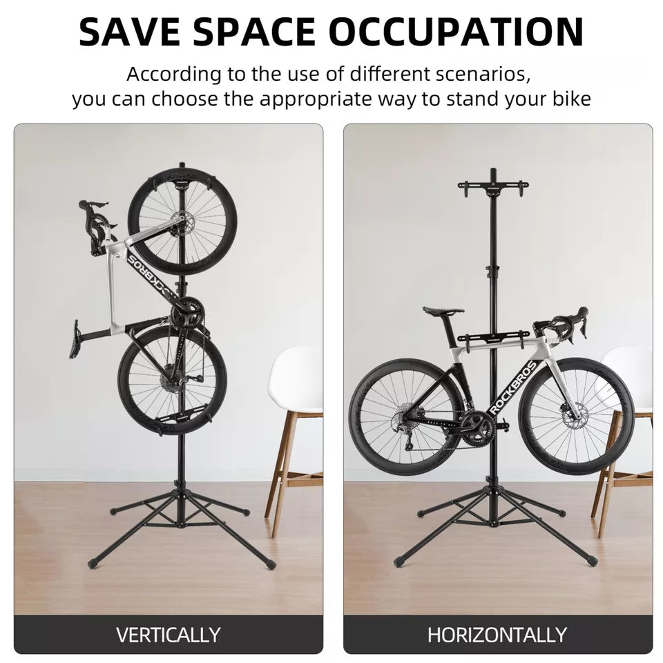 ROCKBROS Cykel Dubbel Monteringsställ Stöd Elreparationsställ Justerbart