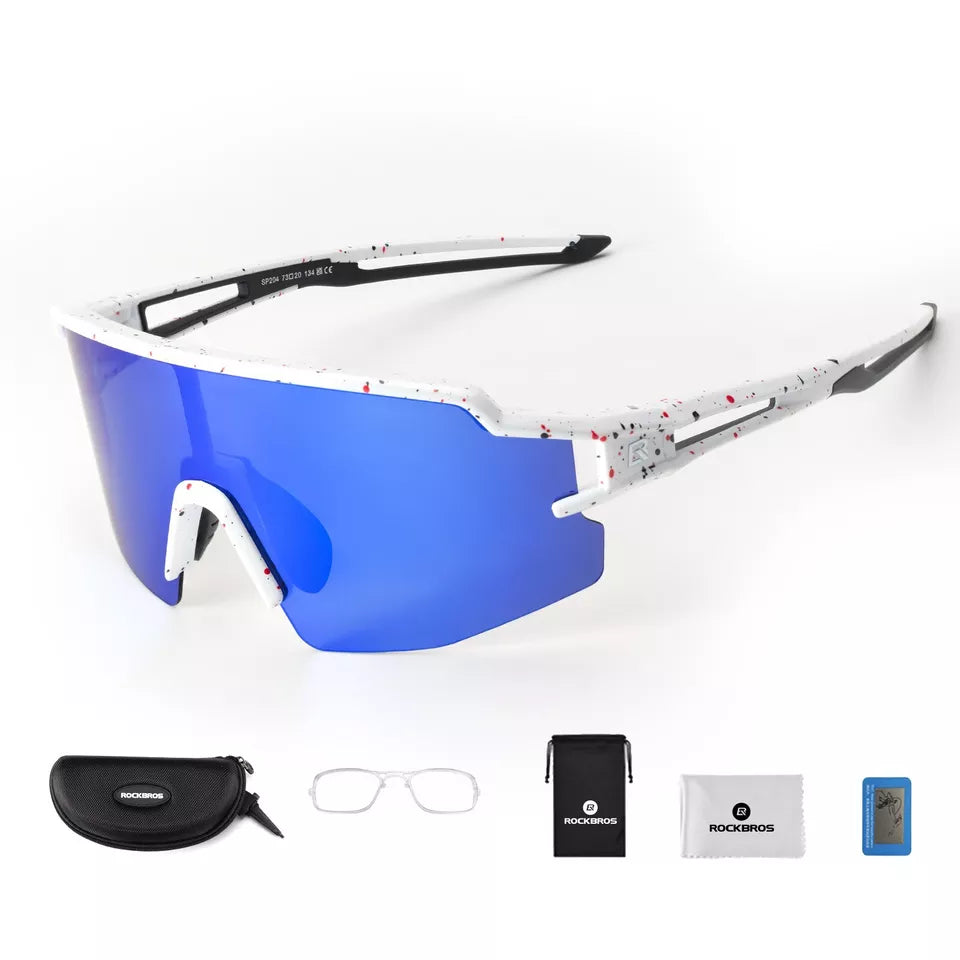 ROCKBROS Polariserade/Photochromic Solglasögon Cykelglasögon Cykel UV400 UNISEX