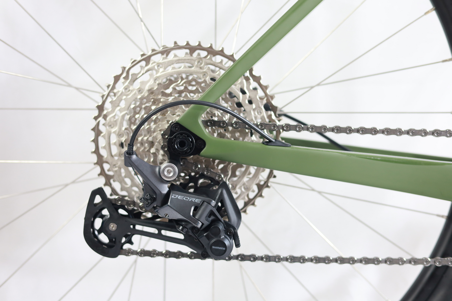 RINOS Gaia2.0 Carbon MTB Shimano Deore 12-växlad Hardtail Rockshox