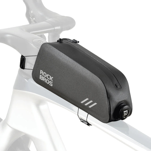 ROCKBROS 0,9L Cykel Väska för överrör Vattentät Vridlås