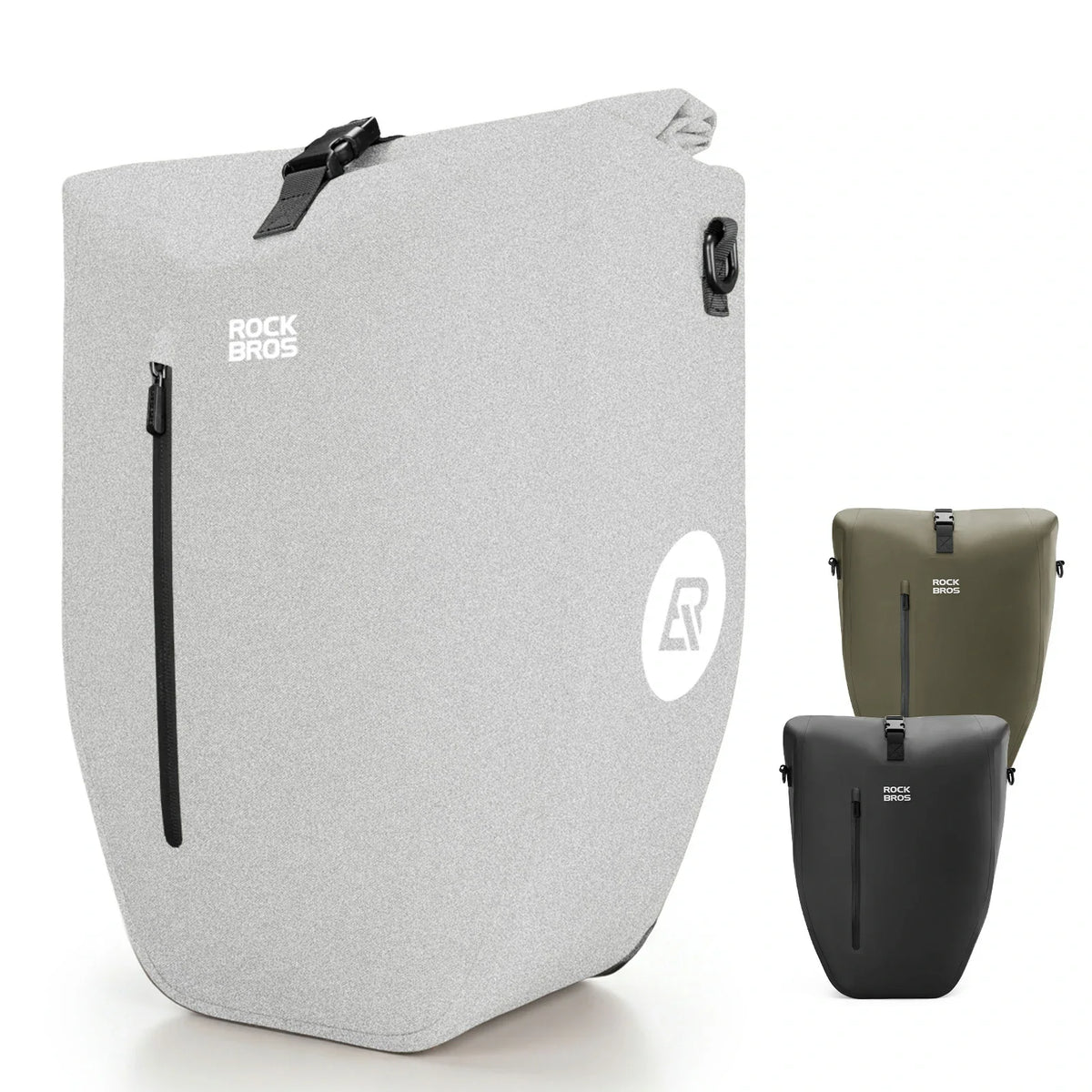 ROCKBROS 15L-20L Pakethållarväska för cykel 3-i-1