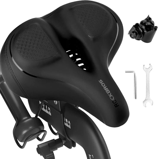 ROCKBROS bred cykelsadel för motionscykel/cykel Peloton cykelsits