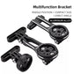 ROCKBROS cykeldatorfäste för Garmin Bryton Wahoo GPS-styrhållare aluminium