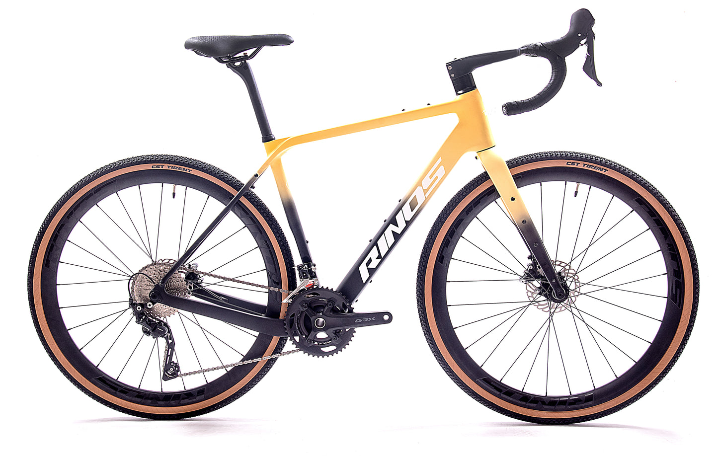 RINOS Gravelcykler Carbon Sandman4.0 Shimano GRX400