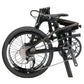 KABON City hopfällbar cykel kolfiber Shimano Altus 9S 20 tum med kolfiberhjul