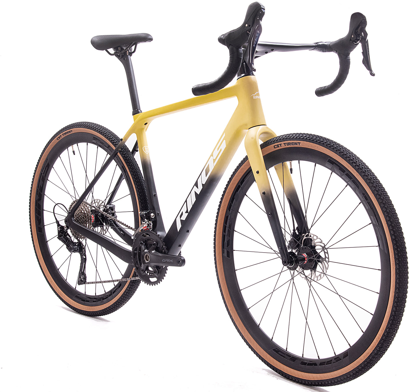 RINOS Gravelcykler Carbon Sandman4.0 Shimano GRX400