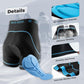 ROCKBROS Cykelshorts för män med 4D sitsstoppning Andningsbara cykelunderkläder Vadderade cykelunderkläder Kort resår MTB landsvägscykel M-3XL