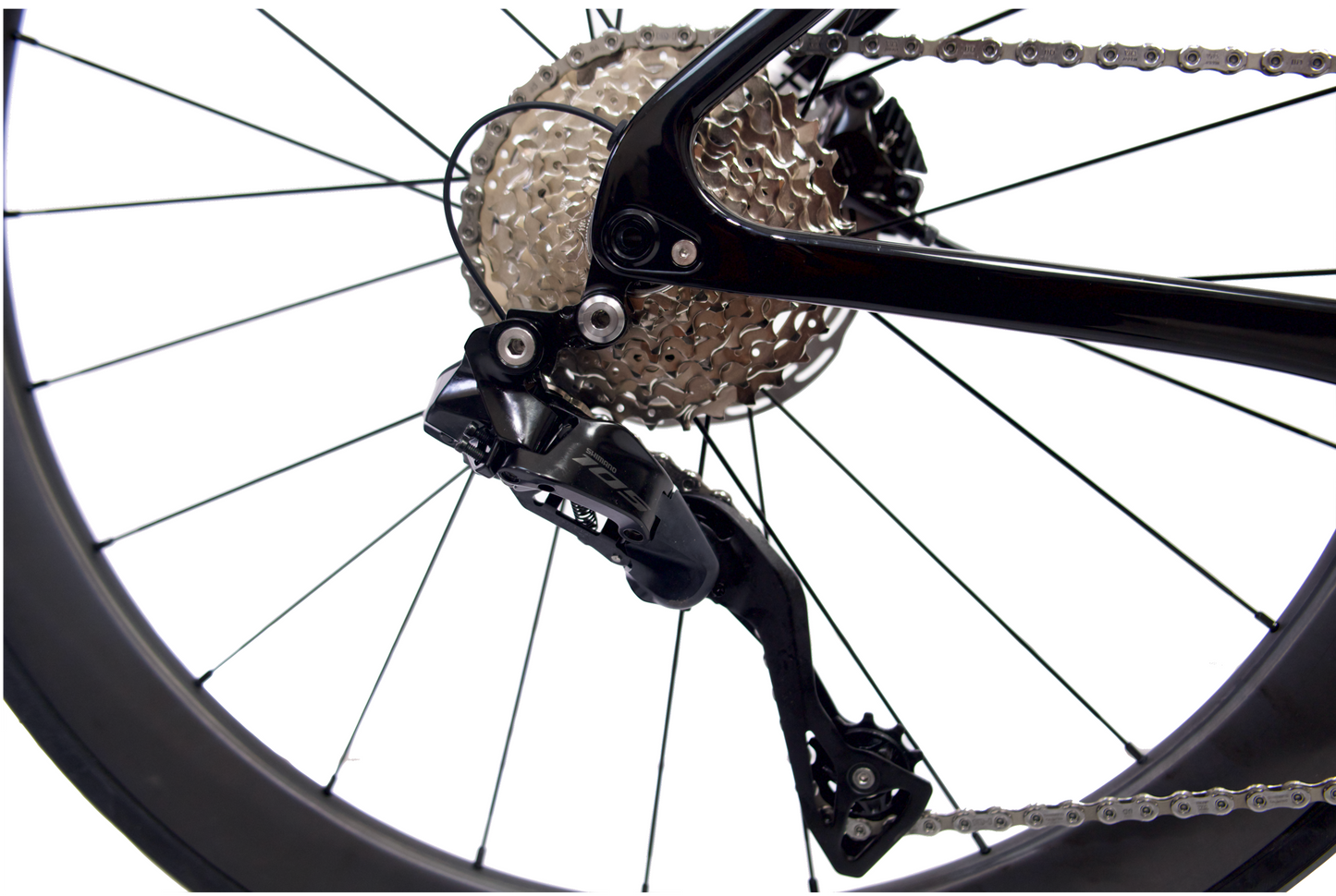 RINOS Fullkolfiberracer 700C Shimano 105 Di2 R7150 24 växlar Odin 6.1