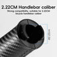 ROCKBROS Cykelgrepp Carbon Mönster Cykelstyre Handtag Dubbellås 22,2 mm