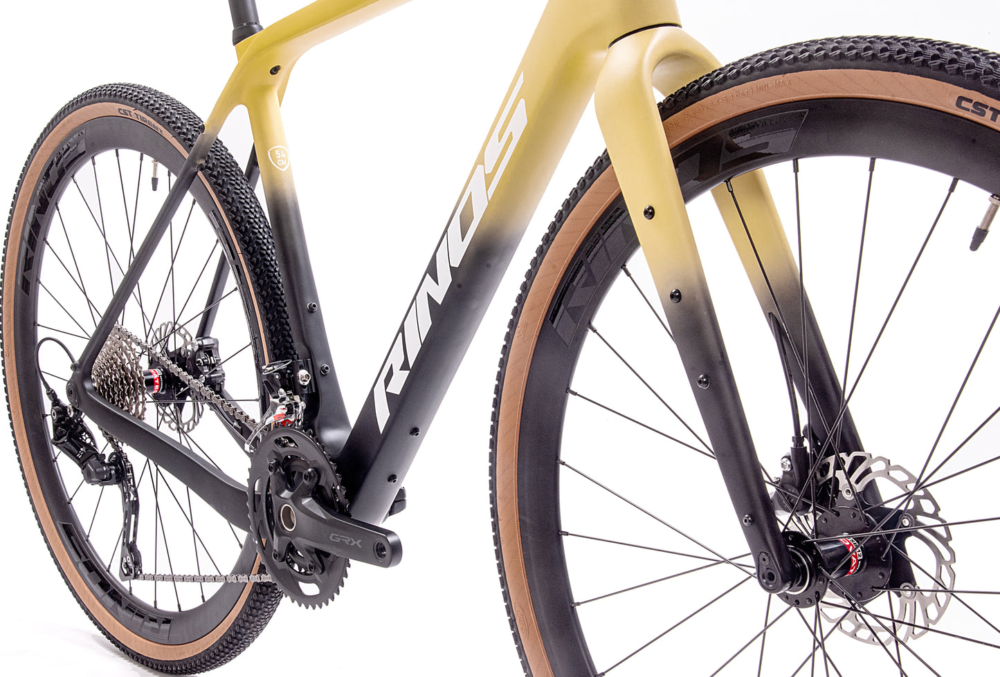 RINOS Gravelcykler Carbon Sandman4.0 Shimano GRX400