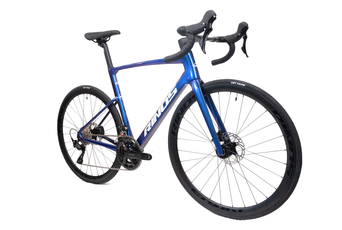 RINOS carbon landsvägscykel 700C Shimano 105 R7120 24 växlar Odin4.0