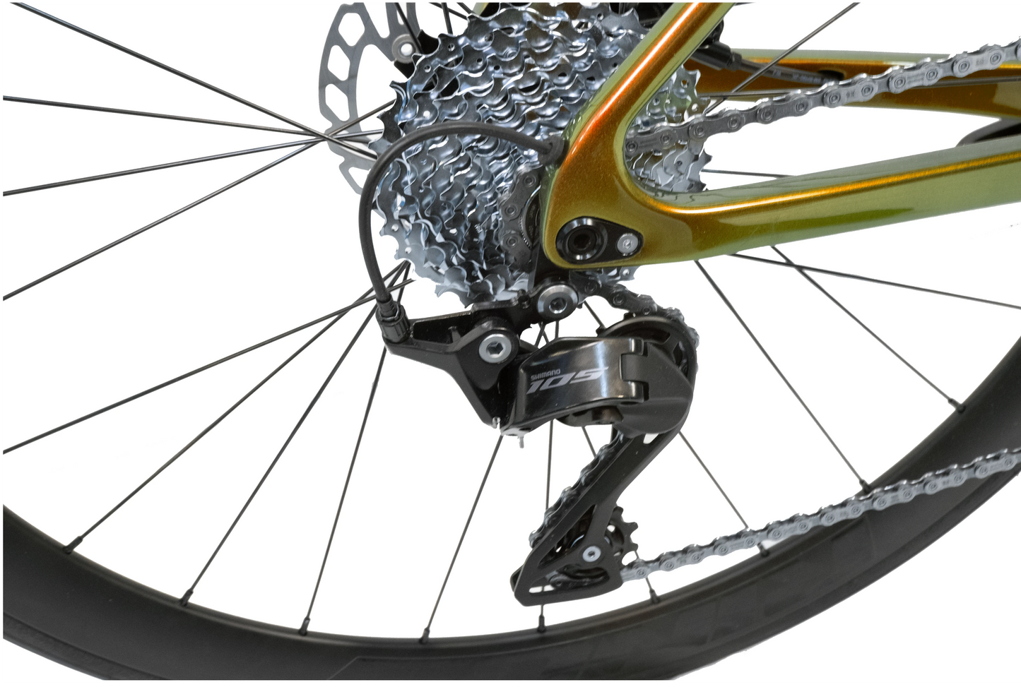 RINOS carbon landsvägscykel 700C Shimano 105 R7120 24 växlar Odin4.0