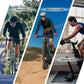 ROCKBROS Cykelshorts för män med 4D sitsstoppning Andningsbara cykelunderkläder Vadderade cykelunderkläder Kort resår MTB landsvägscykel M-3XL