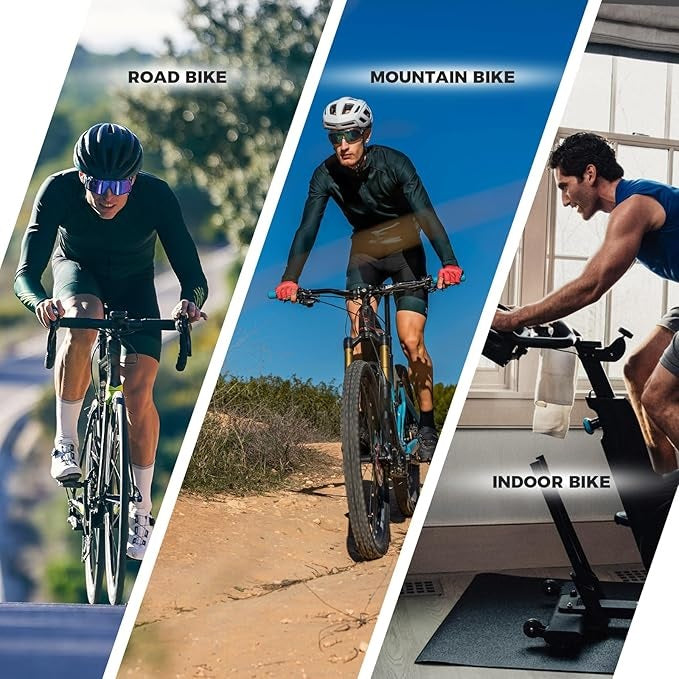 ROCKBROS Cykelshorts för män med 4D sitsstoppning Andningsbara cykelunderkläder Vadderade cykelunderkläder Kort resår MTB landsvägscykel M-3XL