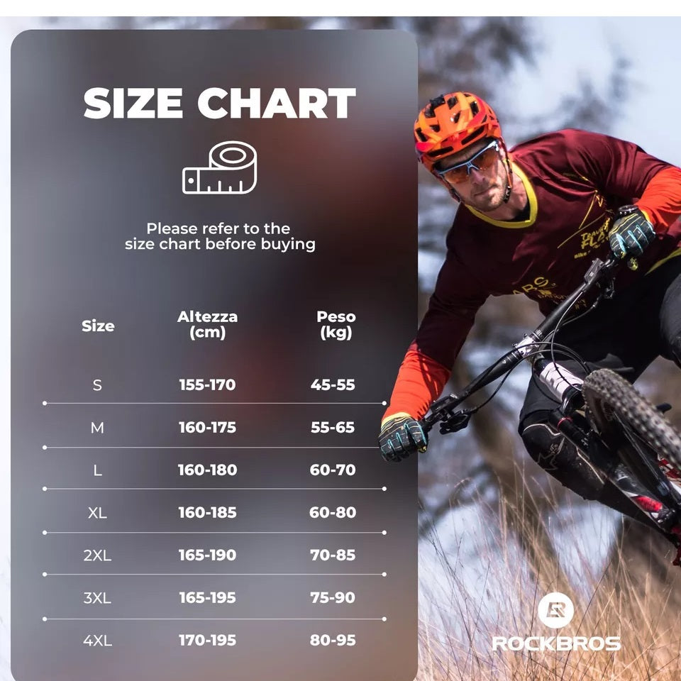 ROCKBROS cykelbyxor för herr, långa kompressionscykelbyxor med fickor, vadderade leggings, resår, andningsbar cykelbyxa med sittstoppning för höst/vår