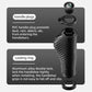 ROCKBROS Cykelgrepp Carbon Mönster Cykelstyre Handtag Dubbellås 22,2 mm