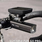 ROCKBROS cykeldatorfäste för Garmin Bryton Wahoo GPS-styrhållare aluminium