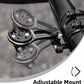 ROCKBROS cykeldatorfäste för Garmin Bryton Wahoo GPS-styrhållare aluminium