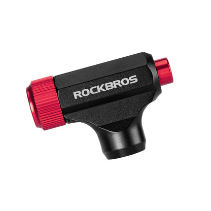 ROCKBROS CO2 Cykelpump Minipump för Presta & Schrader Ventiler