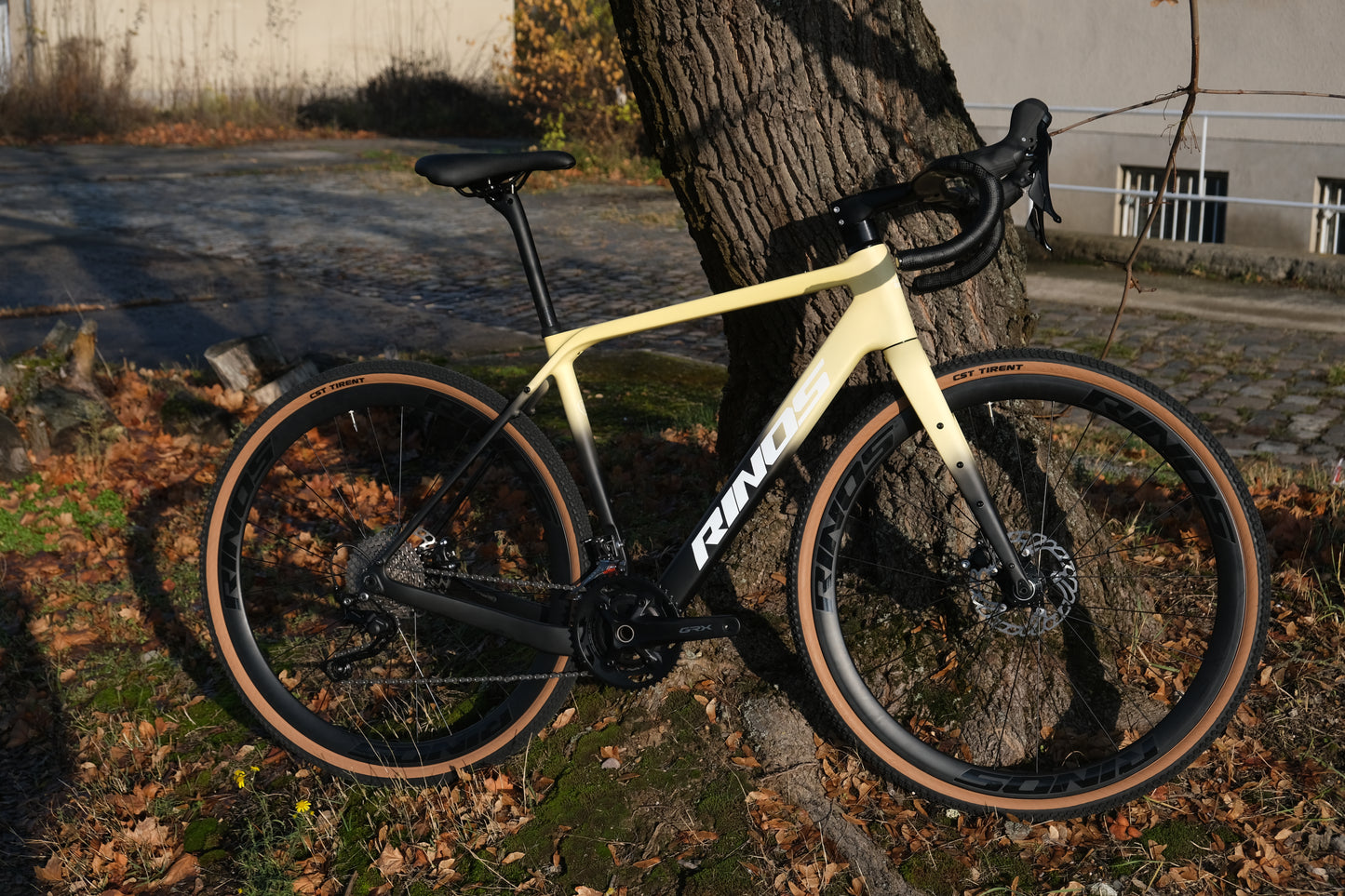 RINOS Gravelcykler Carbon Sandman4.0 Shimano GRX400