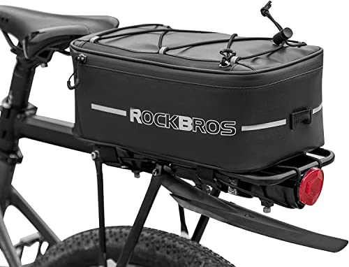 ROCKBROS Cykel Bagageväskväska Reflekterande 5,2L-8L med Regnskydd