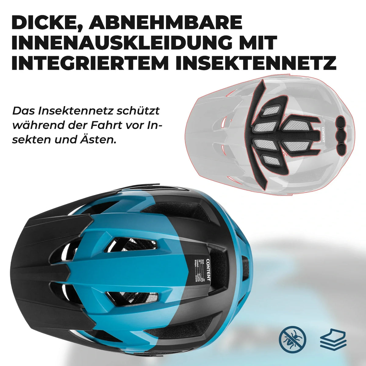 ROCKBROS Cykelhelm enhetsstorlek 56-62 cm