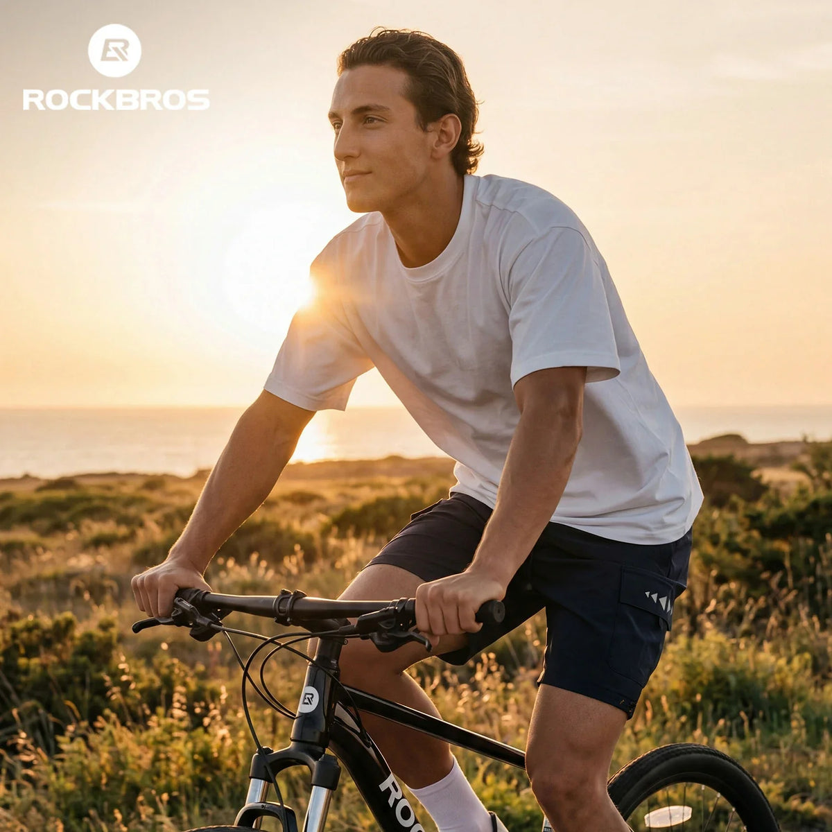 ROCKBROS Cykelbyxa Herr med Integrerat Stusskydd