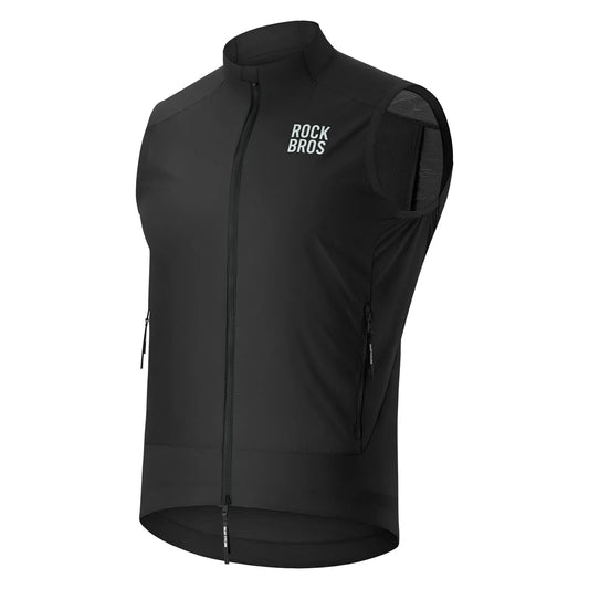 ROCKBROS Cykelväst Vindtäckt Lätt Andas Snabbtorkande, Vikbar Cykelväst