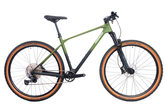 RINOS Gaia2X Carbon MTB Shimano Deore 12-växlad Hardtail Rockshox
