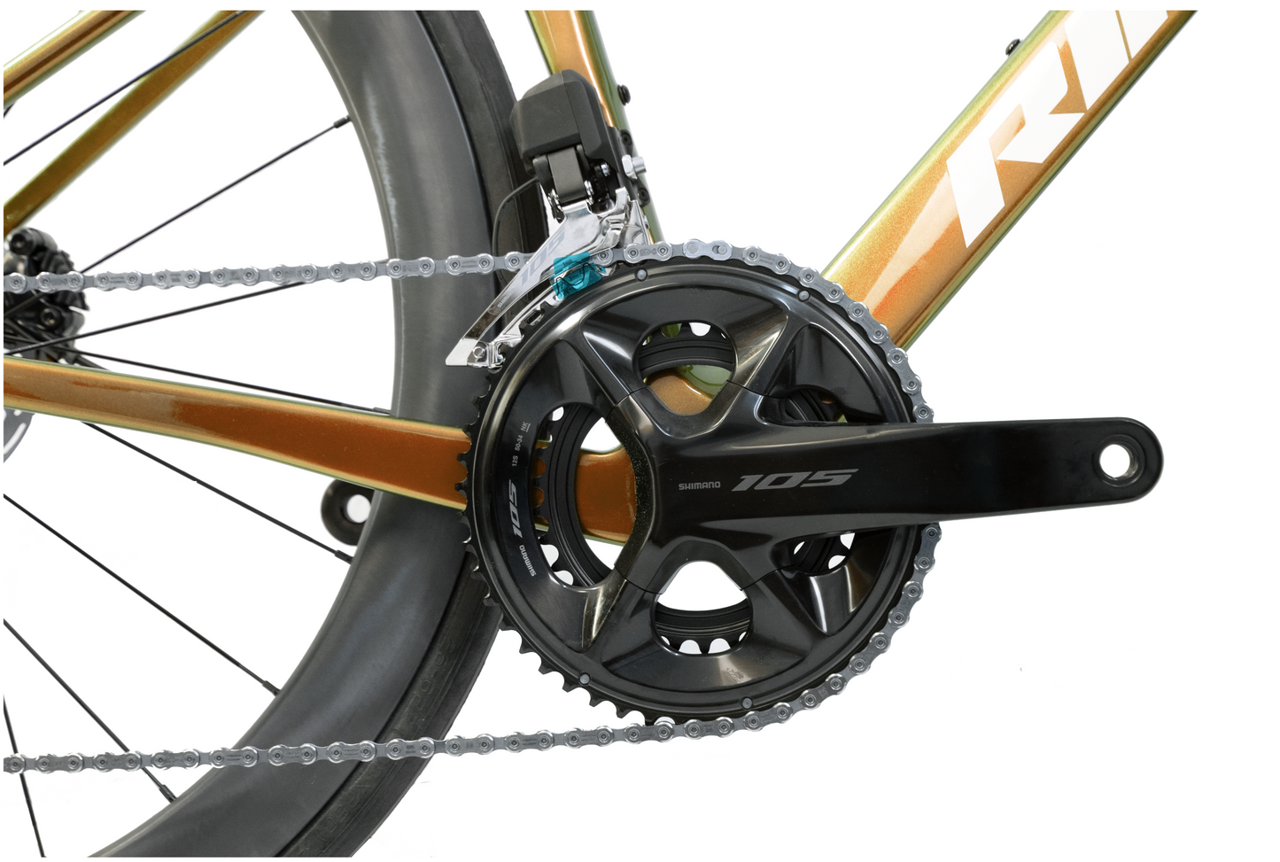 RINOS Fullkolfiberracer 700C Shimano 105 Di2 R7150 24 växlar Odin 6.1